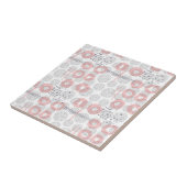 Tupfen-Kreis-Muster Fliese (Seite)