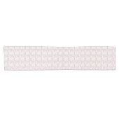 Tupfen-Kreis-Muster Kurzer Tischläufer (Horizontal)
