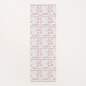 Tupfen-Kreis-Muster Yogamatte (Vorderseite)