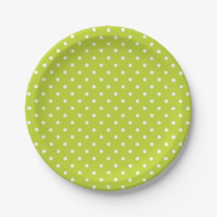 Tupfen-Papier-Teller Pappteller
