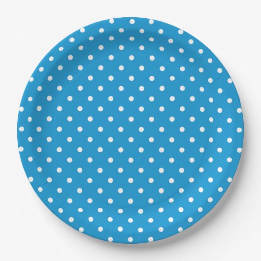 Tupfen-Papier-Teller Pappteller (Vorderseite)