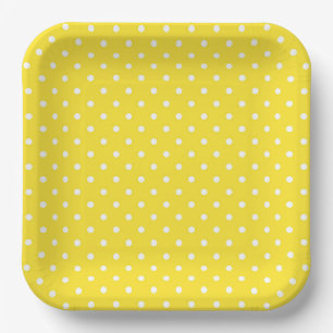 Tupfen-Papier-Teller Pappteller