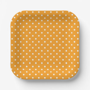 Tupfen-Papier-Teller Pappteller