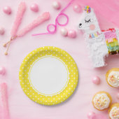 Tupfen-Papierplatten Pappteller (Party)
