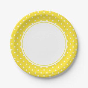 Tupfen-Papierplatten Pappteller