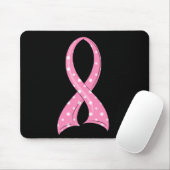 Tupfen-rosa Band-Brustkrebs Mousepad (Mit Mouse)