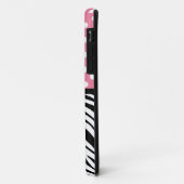 Tupfen-Rosa u. Zebra-Druck iPhone 5 Fall Case-Mate iPhone Hülle (Hinten/Links)