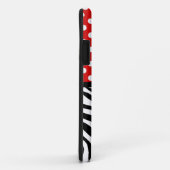 Tupfen-Rot u. Zebra-Druck iPhone 5 Fall Case-Mate iPhone Hülle (Hinten/Rechts)