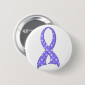 Tupfen-Singrün-Band-Esophageal Krebs Button (Vorne & Hinten)