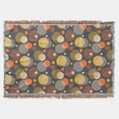 Tupfen-Streifen-Muster Decke (Vorderseite)