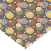 Tupfen-Streifen-Muster Kurzer Tischläufer (Ecke)