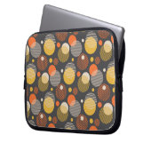 Tupfen-Streifen-Muster Laptopschutzhülle (Vorderseite Links)