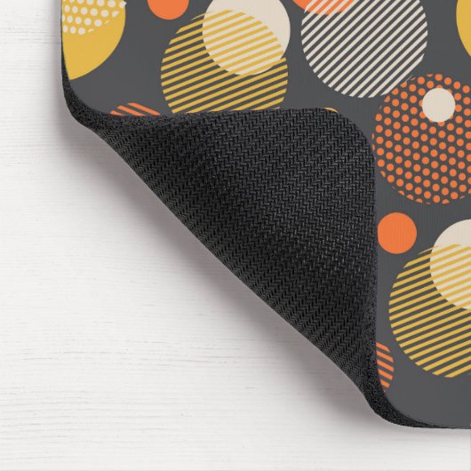 Tupfen-Streifen-Muster Mousepad (Ecke)
