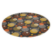 Tupfen-Streifen-Muster Schneidebrett (Ecke)