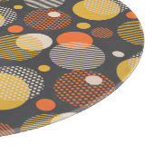 Tupfen-Streifen-Muster Schneidebrett (Ecke)