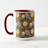 Tupfen-Streifen-Muster Tasse (Links)