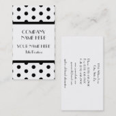 Tupfen Visitenkarte (Vorne/Hinten)