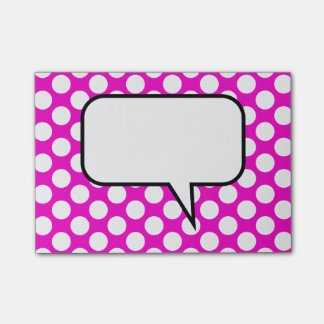 Tupfen-Wort-Ballon-Gewohnheits-Text Post-it Klebezettel