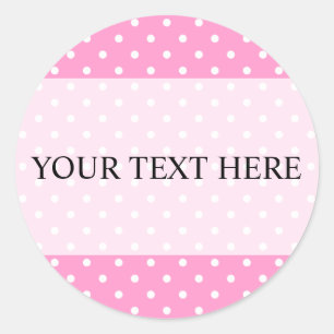 Tupfenaufkleber mit kundenspezifischer runder aufkleber