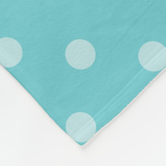 Tupfenglückliche Corgi-Decke Fleecedecke (Ecke)