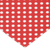 Tupfenhintergrund Tischdecke (Schrägansicht)