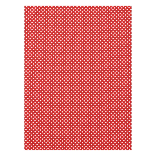 Tupfenhintergrund Tischdecke (Vorderseite)