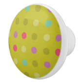 Tupfenhintergrundmuster Keramikknauf (Rechts)