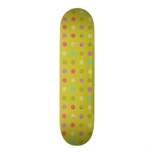 Tupfenhintergrundmuster Skateboard