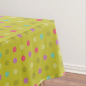 Tupfenhintergrundmuster Tischdecke (Beispiel)