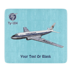 Tupolev (Т у о е в) Tu-104 Airliner Schneidebrett