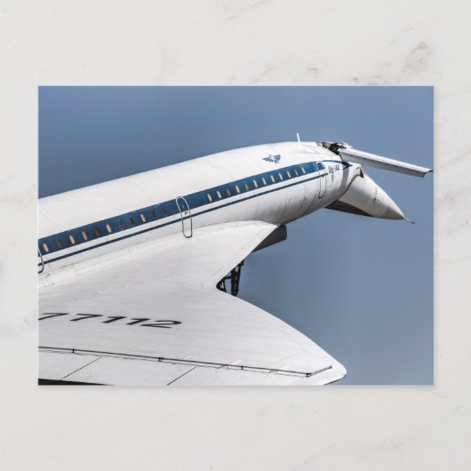 Tupolev TU-144 Postkarte (Vorderseite)