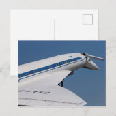 Tupolev TU-144 Postkarte (Vorne/Hinten)