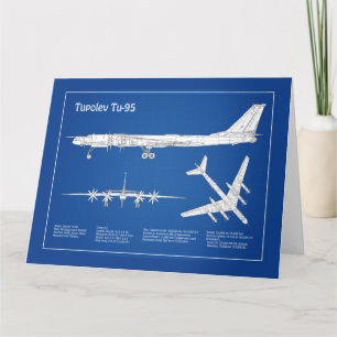 Tupolev Tu-95 - Flugzeugkonzepte ABD Dankeskarte