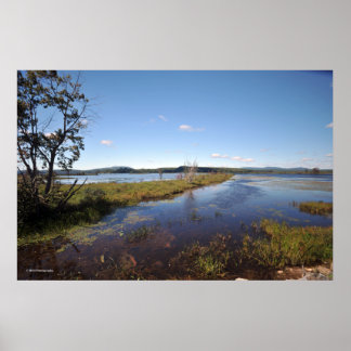 Tupper Lake in den Adirondacks, Print 08 240 Poster