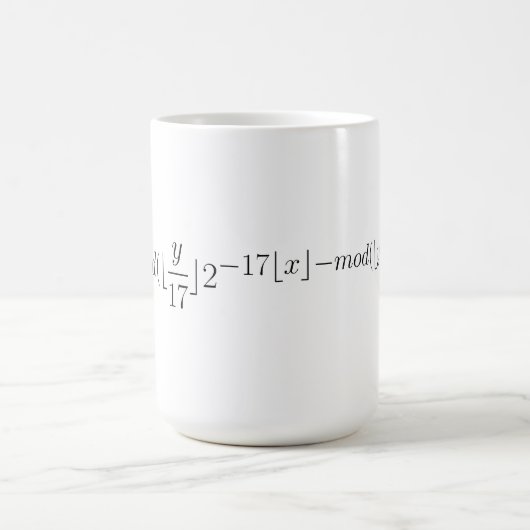 Tuppers Formel Kaffeetasse (Mittel)