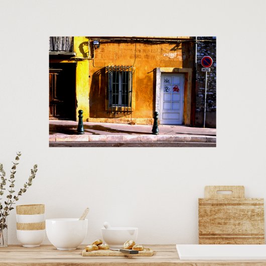Tür, Aix-en-Provence Poster (Küche)
