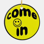 Tür-Aufhänger für jugendlich Raum Keramikornament (Hinten)