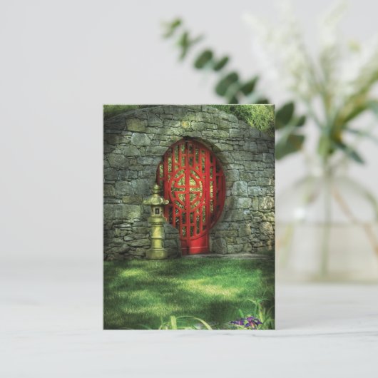 Tür - Das Mondtor Postkarte (Stehend Vorderseite)