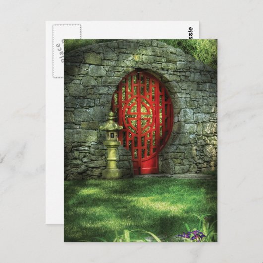 Tür - Das Mondtor Postkarte (Vorne/Hinten)