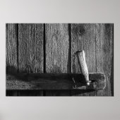 Tür der alten Scheune 9 Poster (Vorne)