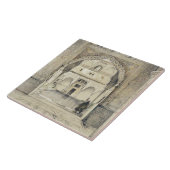 Tür des Halls von Botschaftern, 'von den Skizzen Fliese (Seite)