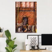 Tür - Die Hintertür Poster (Heimbüro)