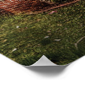 Tür - Ferienhaus Poster (Ecke)