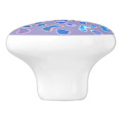 TÜR-HANDLE-KERAMIK PULL ART-DESIGN-STIL KERAMIKKNAUF (Seitenansicht)