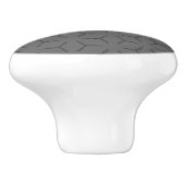 TÜR-HANDLE-KERAMIK PULL KERAMIKKNAUF (Seitenansicht)