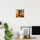 Tür im Weizen Poster (Heimbüro)