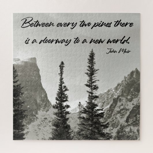 Tür in eine neue Welt - 20 x 20 Zoll Puzzle (Vertikal)