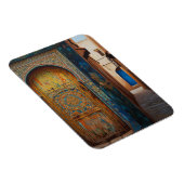 Tür in Fez Marokko Reise Magnet (Rechte Seite)