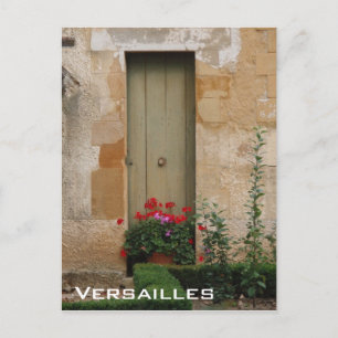 Tür in Versailles Postkarte