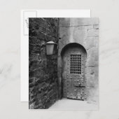 Tür ins Gefängnis von Newgate Postkarte (Vorne/Hinten)